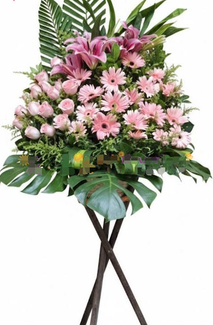 香港商務高架花籃(單隻)
